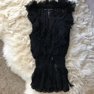 💥SOLD💥 Robert Rodriguez silk sleeveless blouse